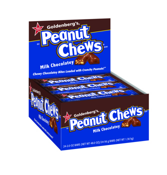 Goldenberg's Milk Chocolate Peanut Chews 24ct